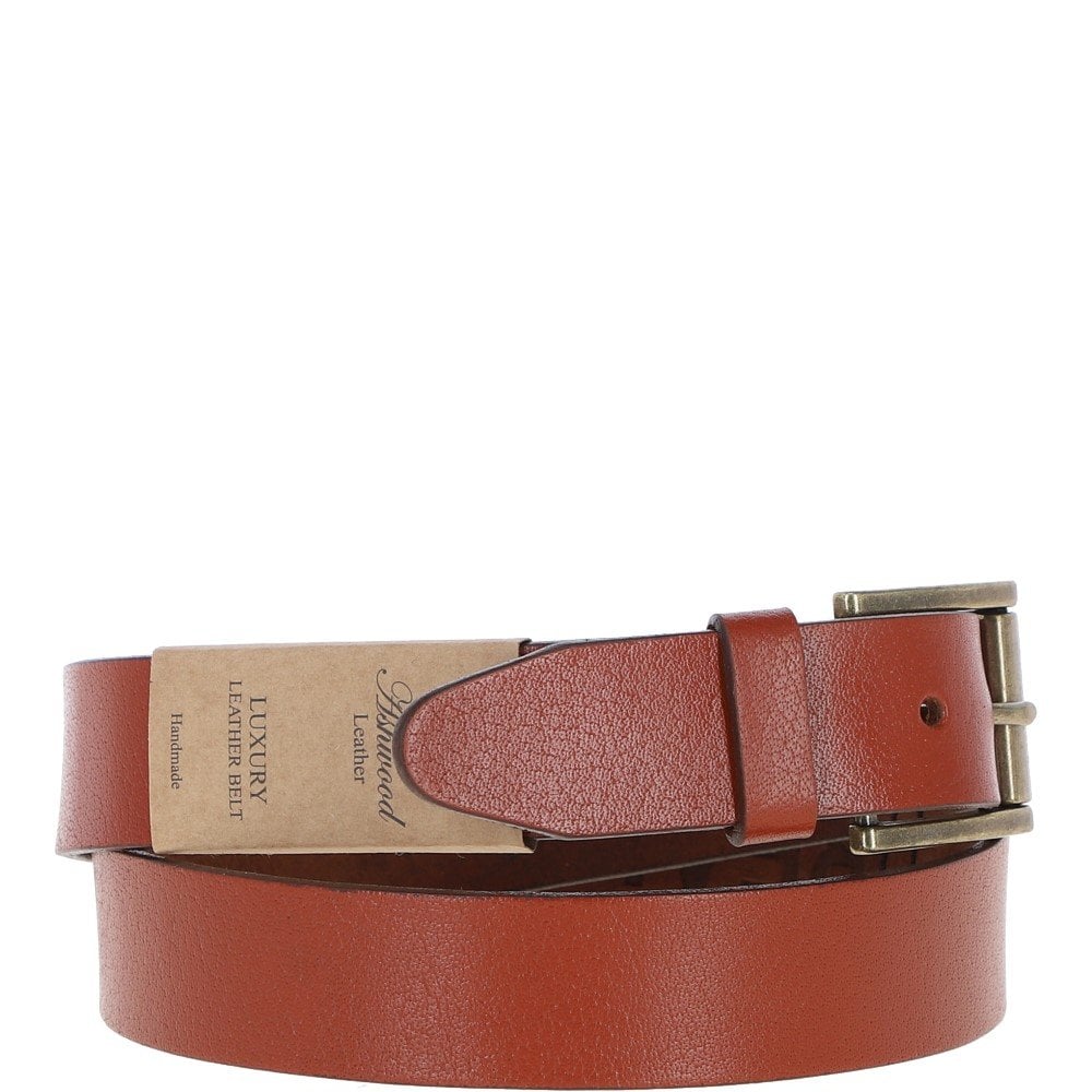 Ashwood Leather Men's Tan '109' Leather Belt