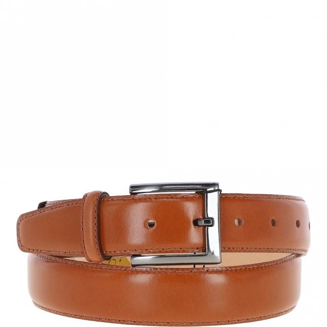 Ashwood Leather Men's Tan '102' Leather Belt