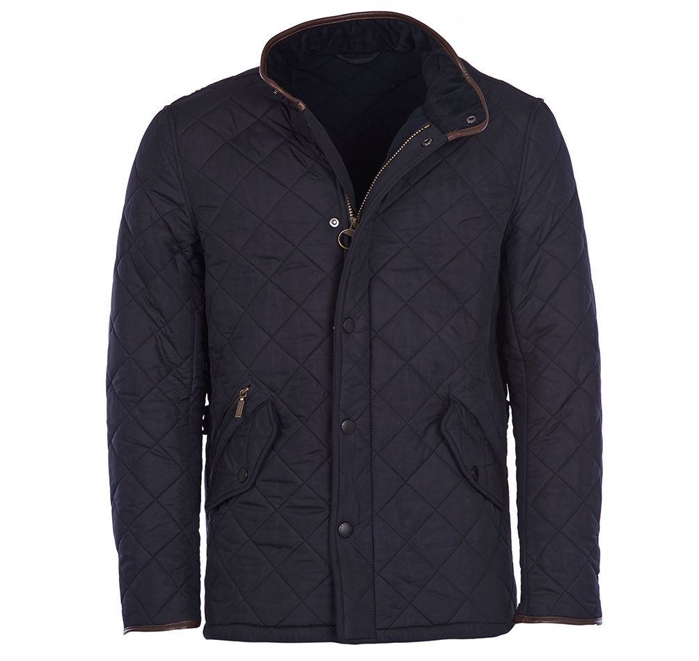Barbour Powell Quilted Navy Jacket