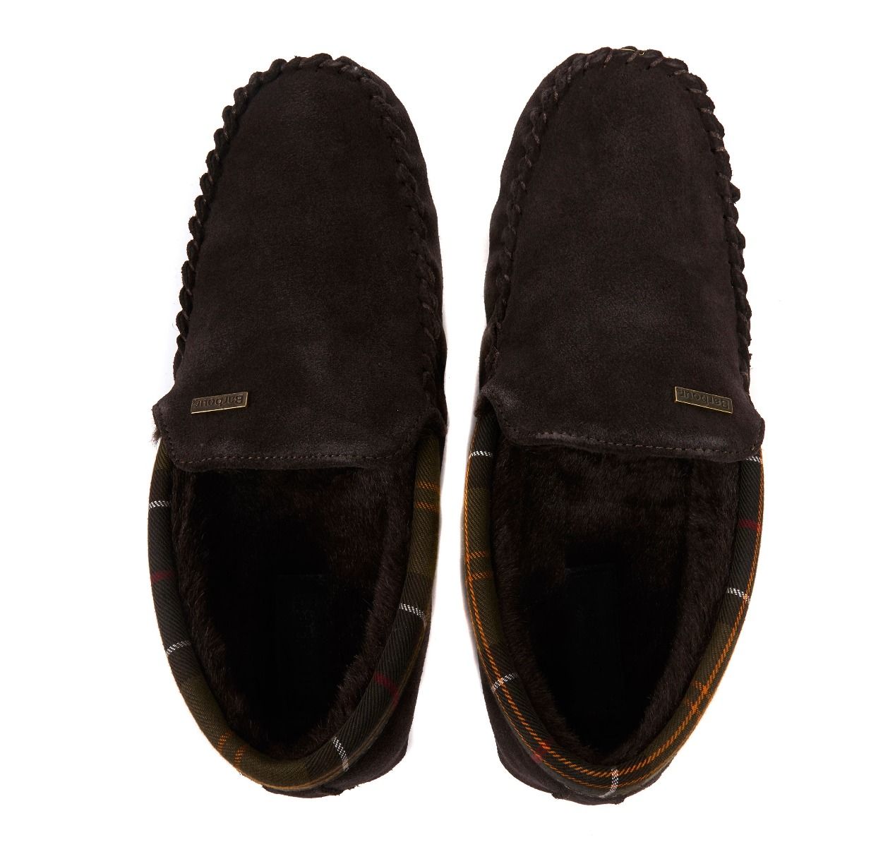 Barbour Monty Brown Slippers