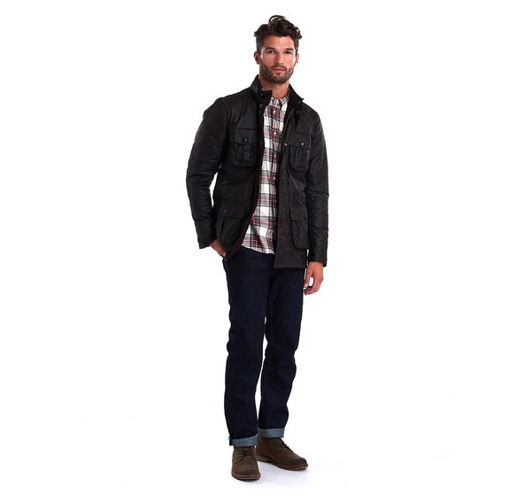 Barbour Corbridge Wax Jacket - Rustic