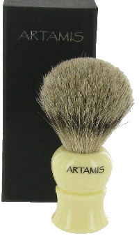 Sarome Best Badger Ivory Shaving Brushing