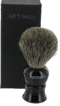 Sarome Mixed Badger Shaving Brush With Black Coloured Handle