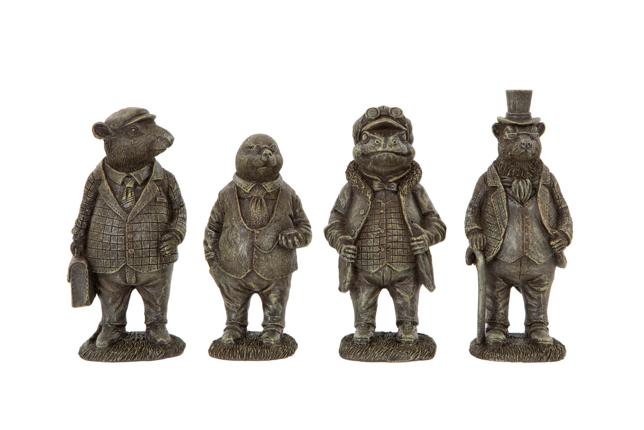 London Ornaments  Set of 4 Mini Vintage Characters