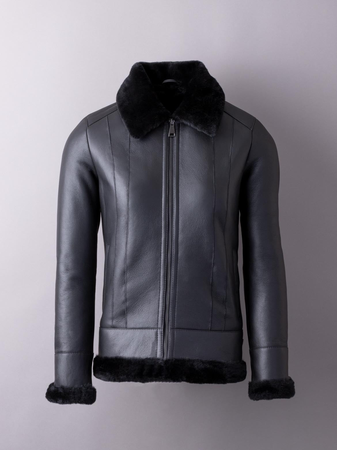 Lakeland Cartmel Black Sheepskin Jacket
